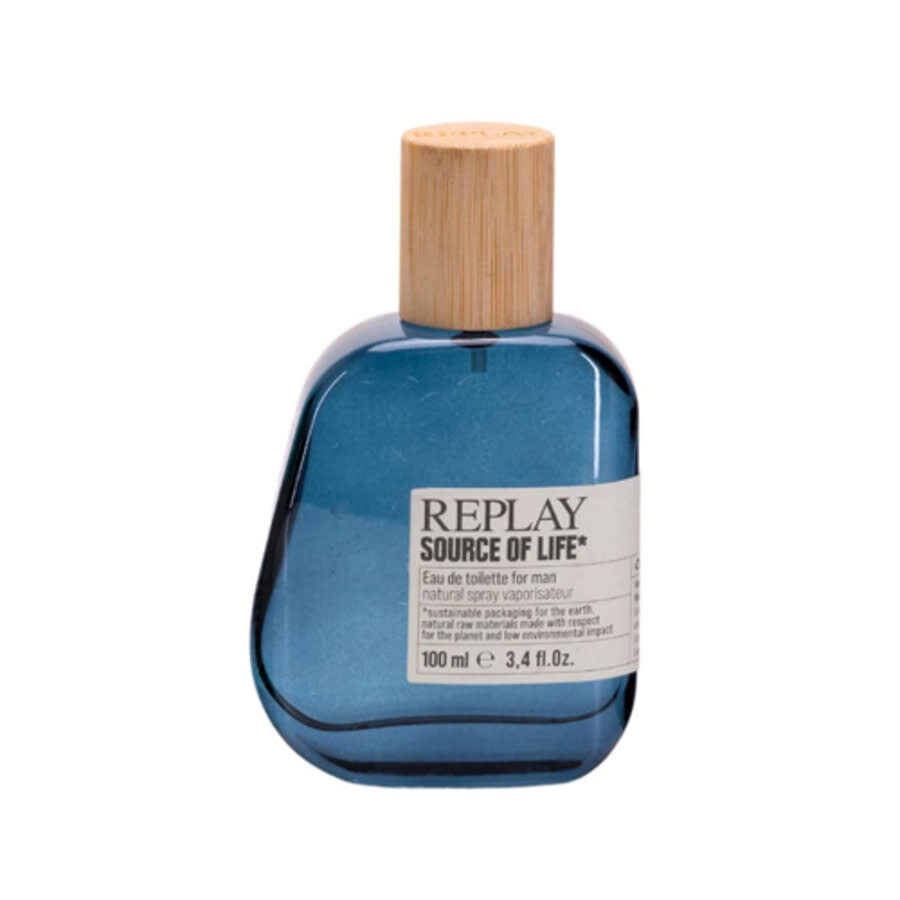 Replay Men's Source Of Life Edt Spray 3.38 oz (tester) Fragrances 8011889500743