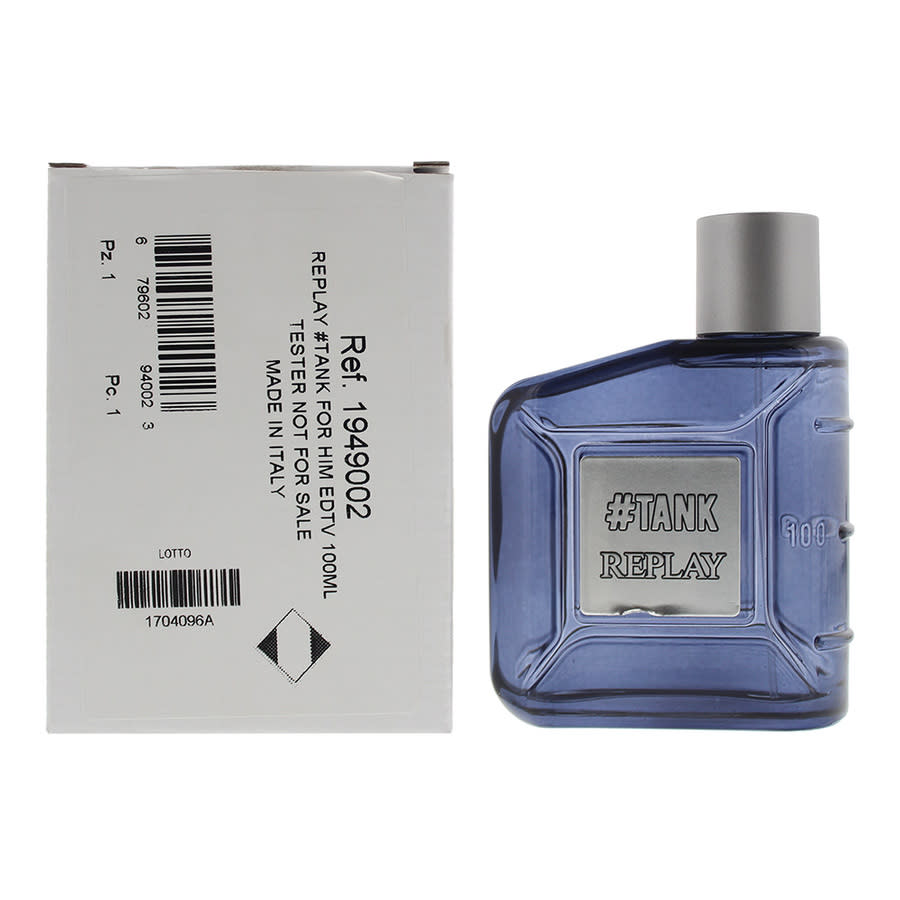 Replay Men's Tank Edt Splash 3.38 oz (tester) Fragrances 679602940023