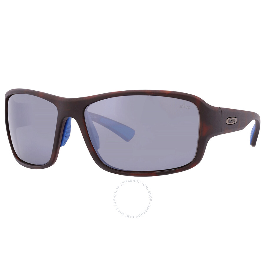 Revo Border Graphite Poarized Wrap Men's Sunglasses Re 1093 02 Gy 66