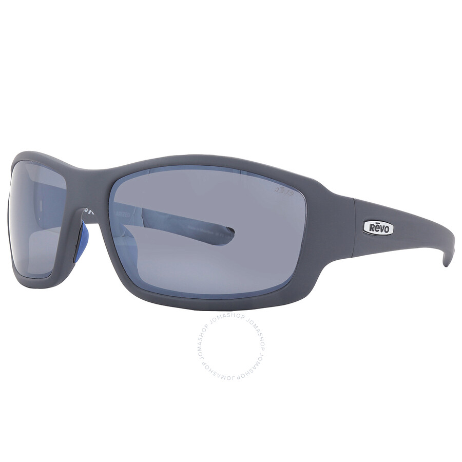 Revo Maverick Graphite Polarized Wrap Men's Sunglasses Re 1098 00 Gy 63