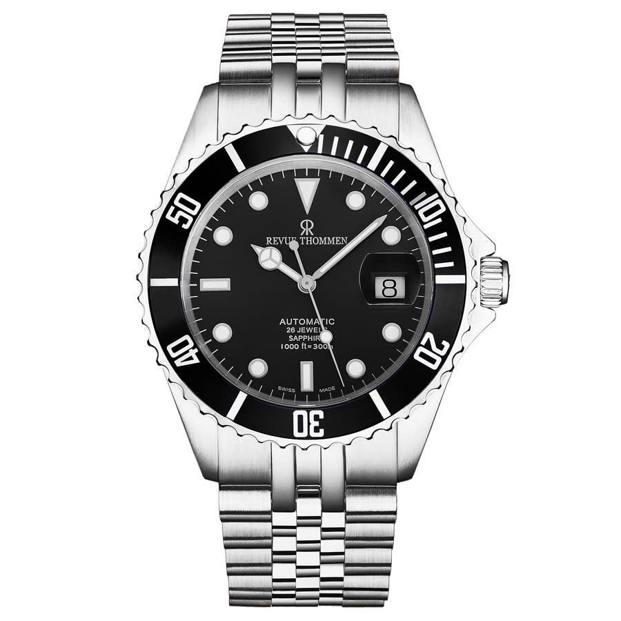 Revue Thommen Diver Automatic Black Dial Men's Watch 17571.2237