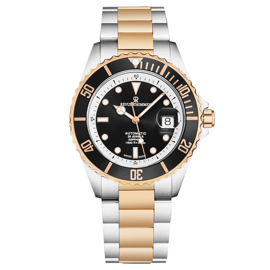 Revue Thommen Diver Automatic Black Dial Men's Watch 17571.2457
