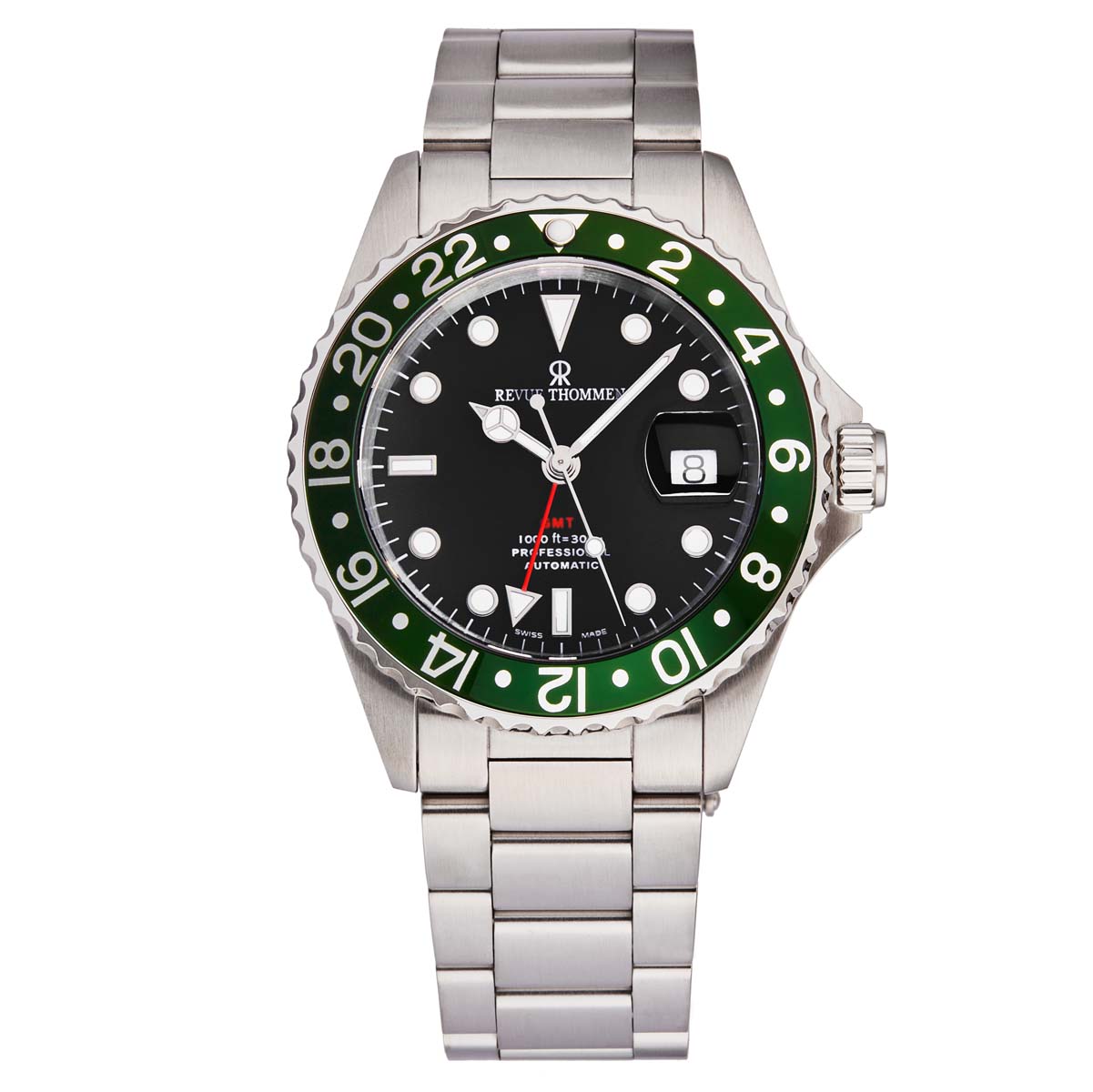 Revue Thommen Diver Automatic Black Dial Men's Watch 17572.2134