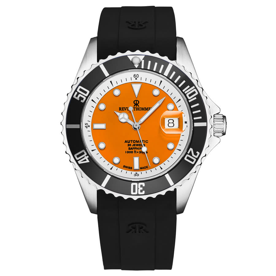 Revue Thommen Diver Automatic Orange Dial Men's Watch 17571.2339