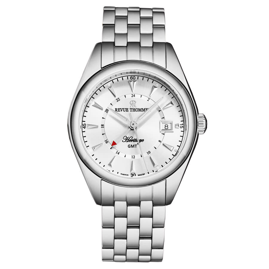 Revue Thommen Heritage Automatic Silver Dial Men's Watch 21010.2332 In Silver