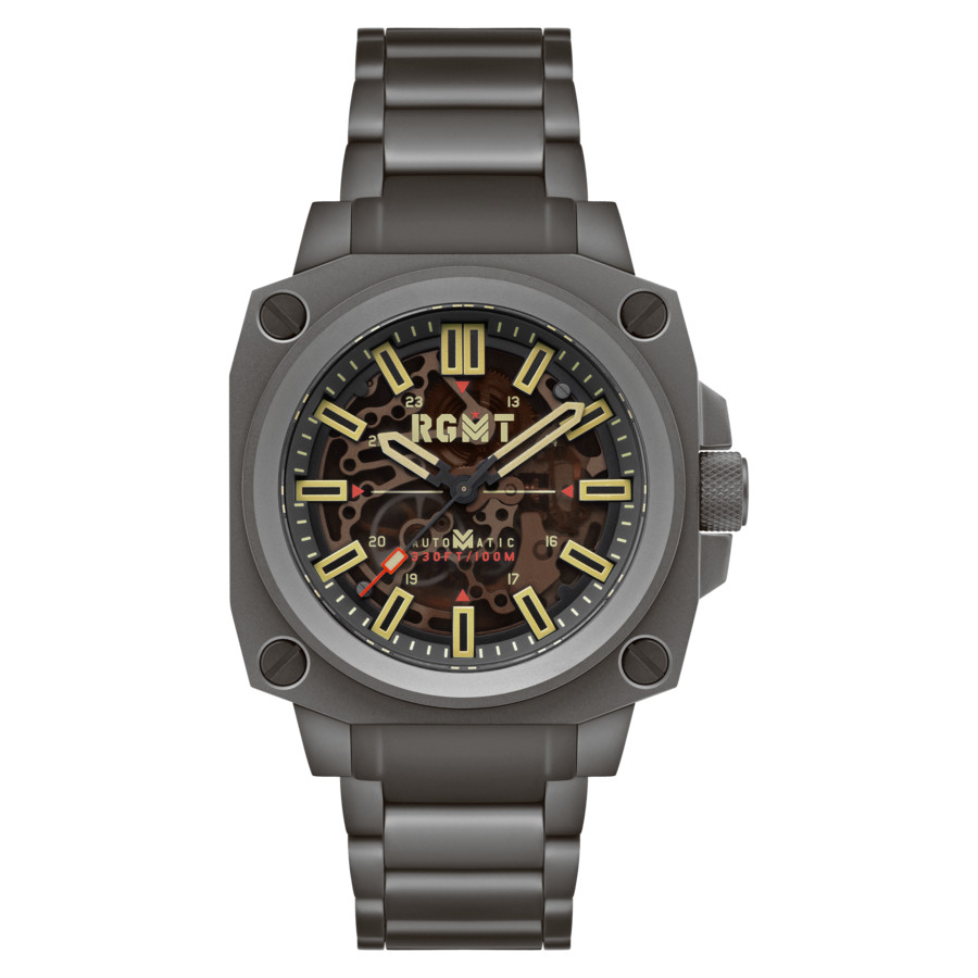 RGMT Altimeter Black Dial Men's Watch RG-8033-55