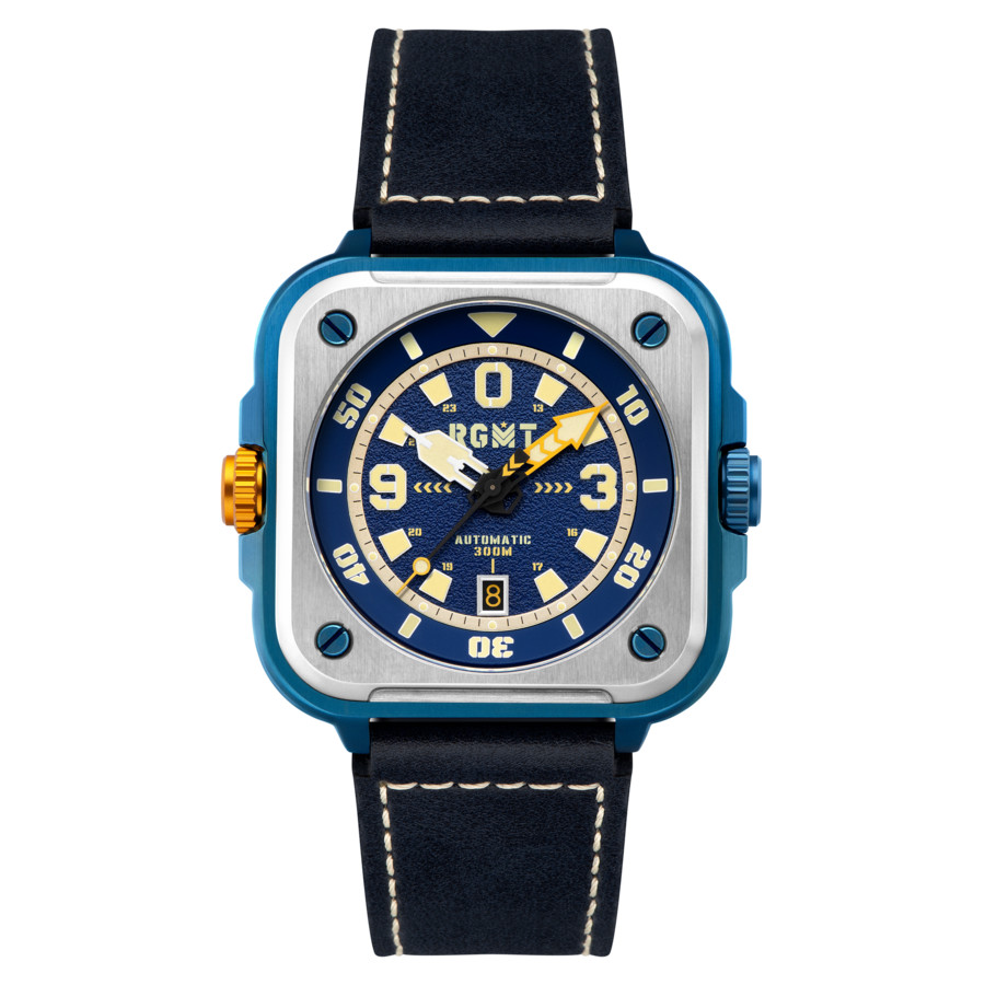 RGMT Pershing Automatic Blue Dial Men's Watch RG-8066-04