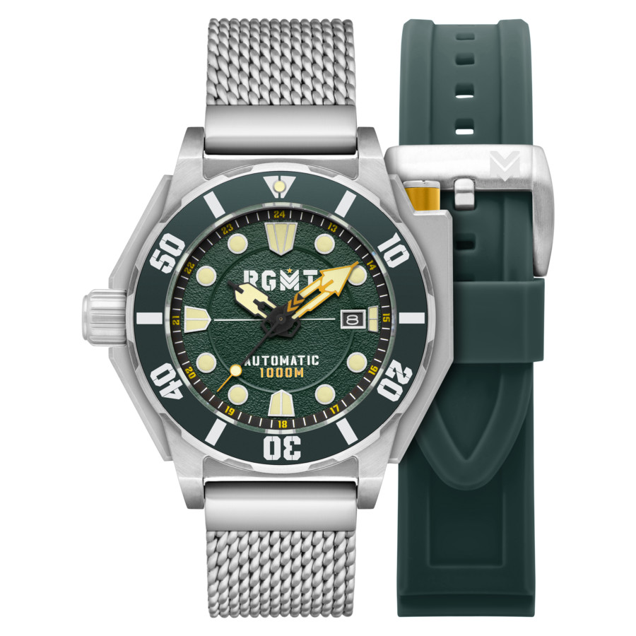 RGMT Torpedo Green Dial Men's Watch RG-8027-77