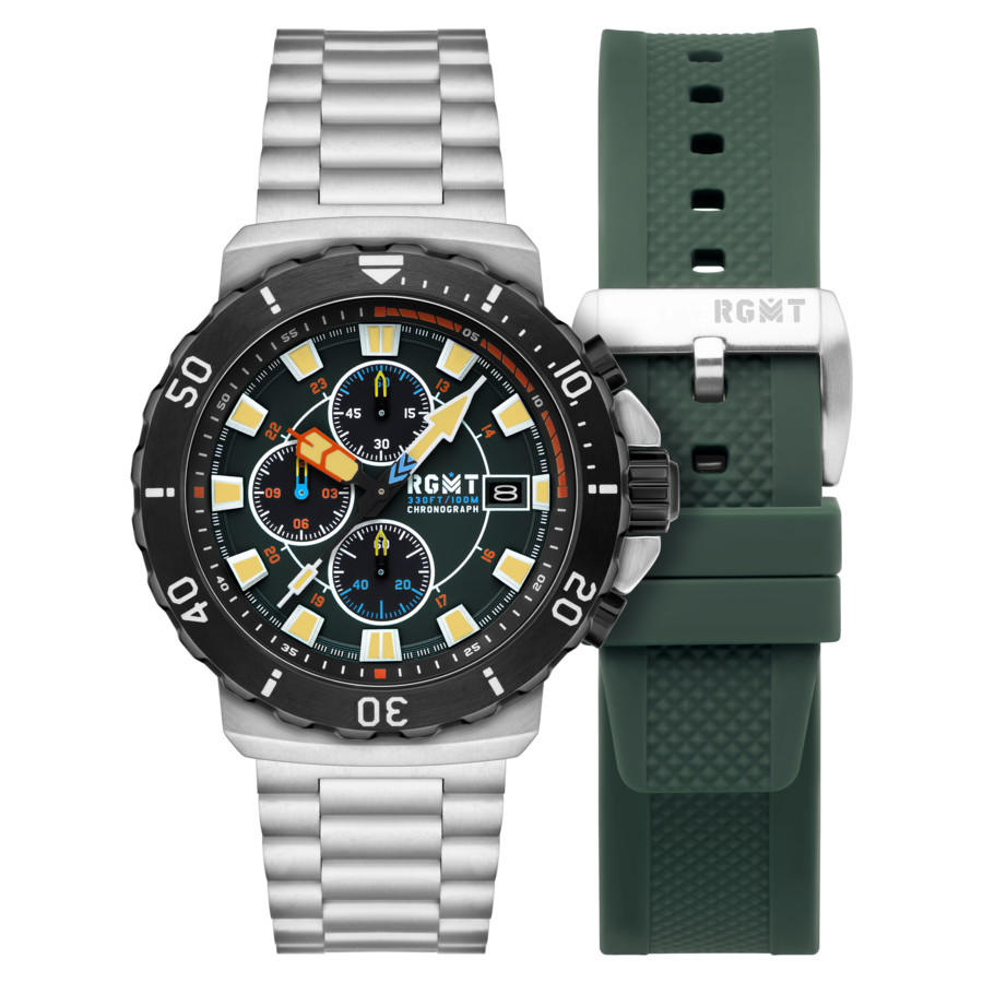 RGMT Trench Green Dial Men's Watch RG-8058-44