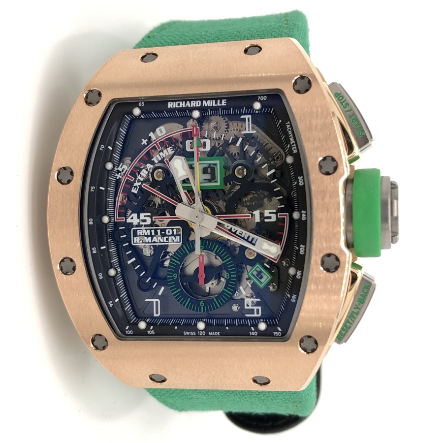 Richard Mille RM11-01 Mancini Transparent Dial Unisex Watch RM11-01 Mancini