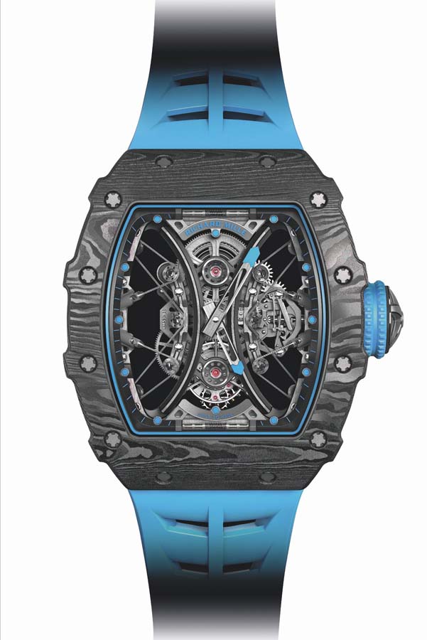 Richard Mille Tourbillon Pablo Mac Donough Black Dial Watch RM 53-01
