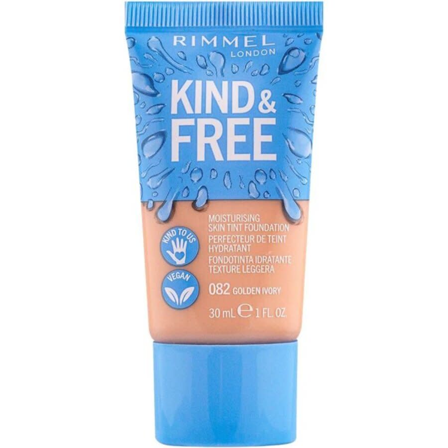Rimmel London Kind & Free BLUR IT OUT Foundation – Mattierend, 082 Golden Ivory, 30 Ml