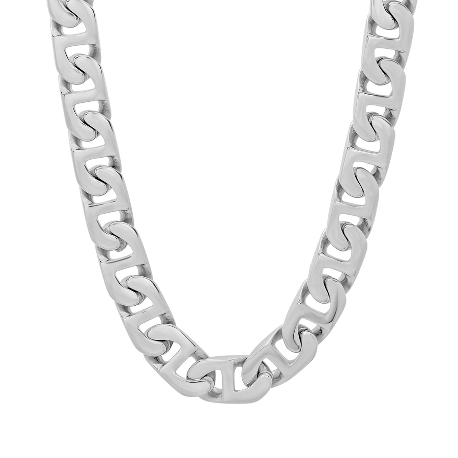Robert Alton Men's Mariner Link Chain Necklace In Silver Tone