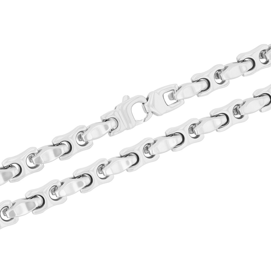 Shop Robert Alton Stainless Steel 24' Inch Chain In White