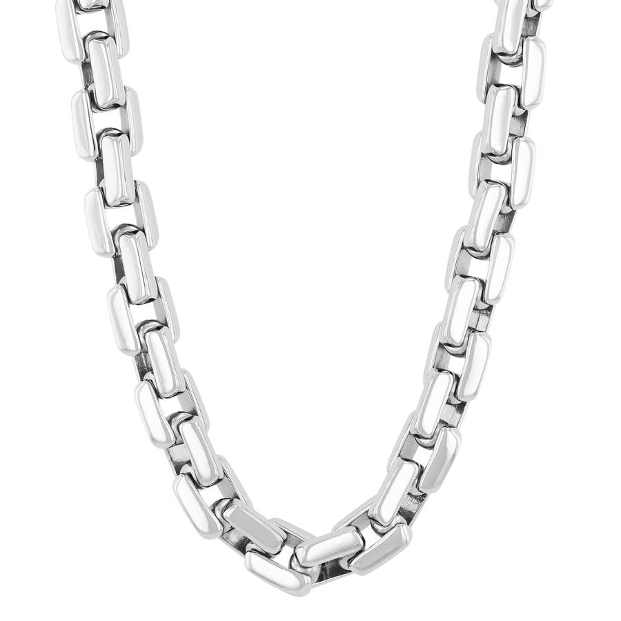 Robert Alton Stainless Steel Beveled Box Link Chain TS18365 ...