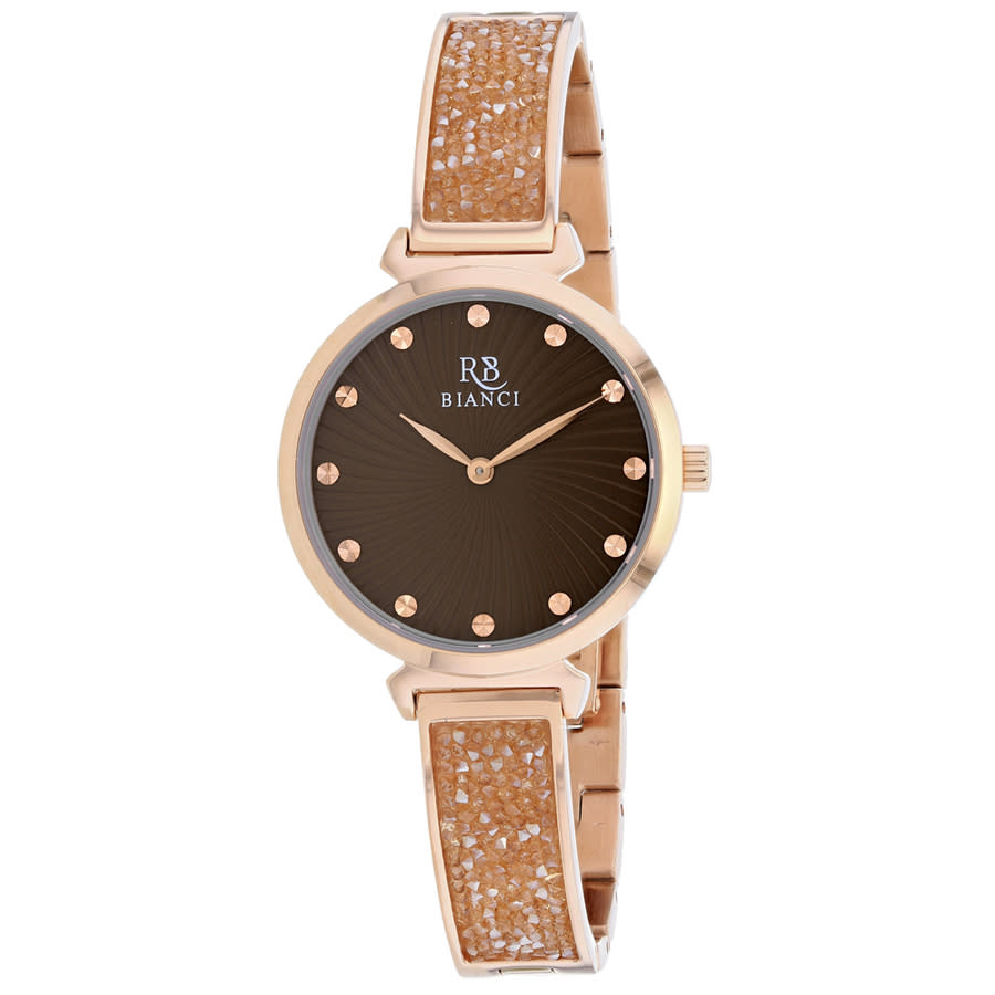 Roberto Bianci Brillare Quartz Brown Dial Ladies Watch RB0207