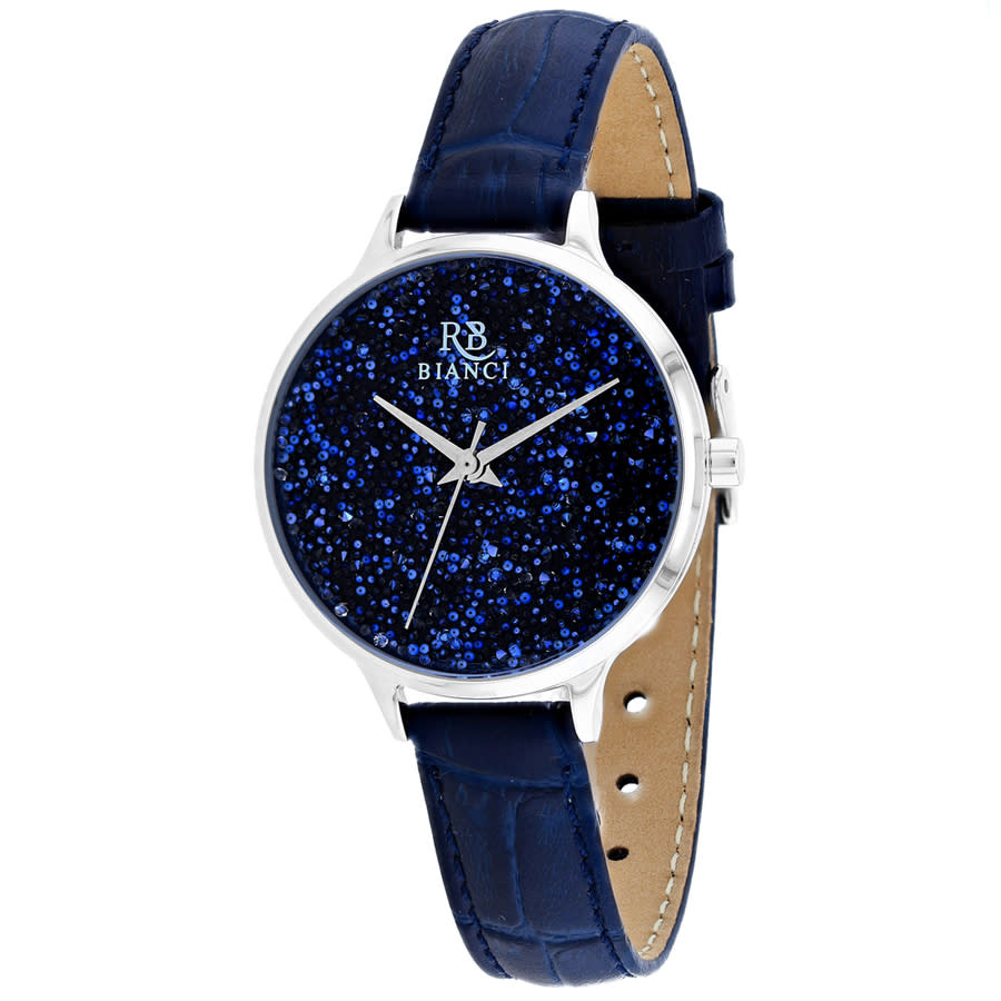 Roberto Bianci Gemma Quartz Blue Dial Ladies Watch RB0244