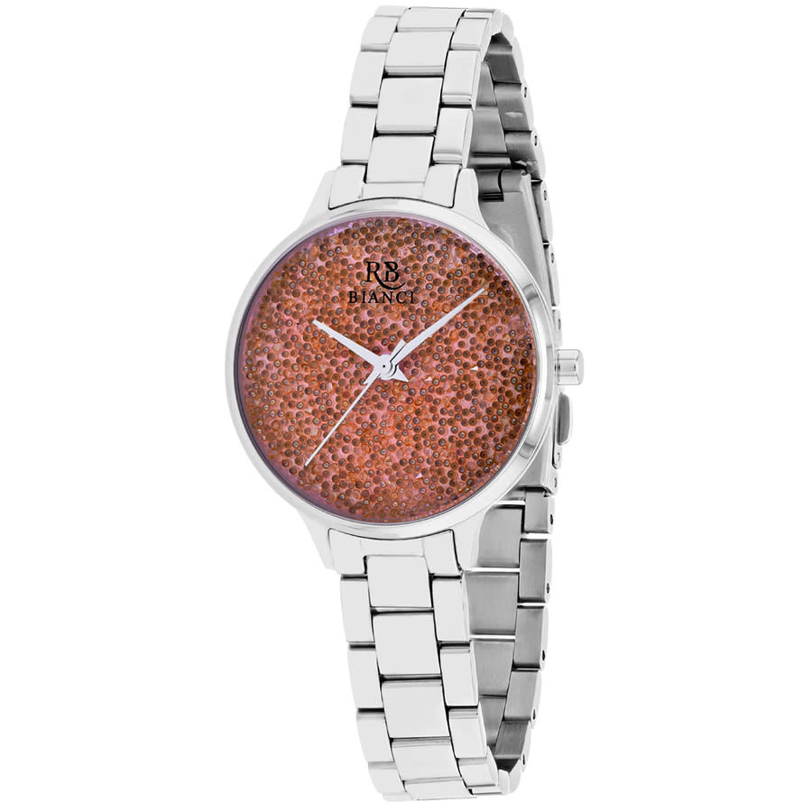 Roberto Bianci Gemma Quartz Pink Dial Ladies Watch RB0245