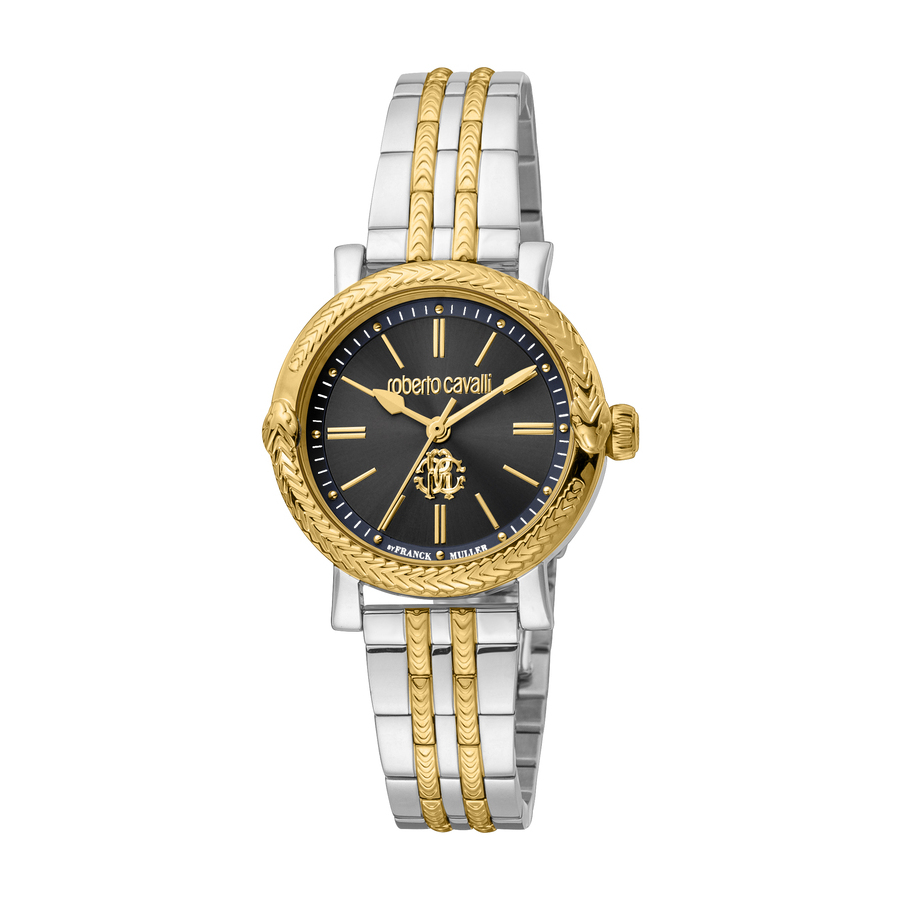 Roberto Cavalli Fashion Watch Quartz Black Dial Ladies Watch RV1L193M0091