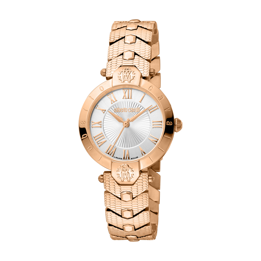 Roberto Cavalli Fashion Watch Quartz Silver Dial Ladies Watch RV1L166M0071