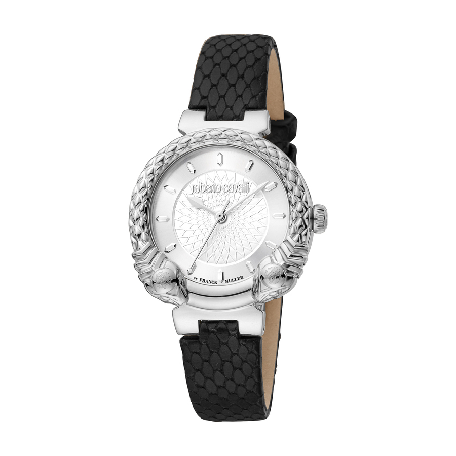 Roberto Cavalli Fashion Watch Quartz Silver Dial Ladies Watch RV1L190L0011