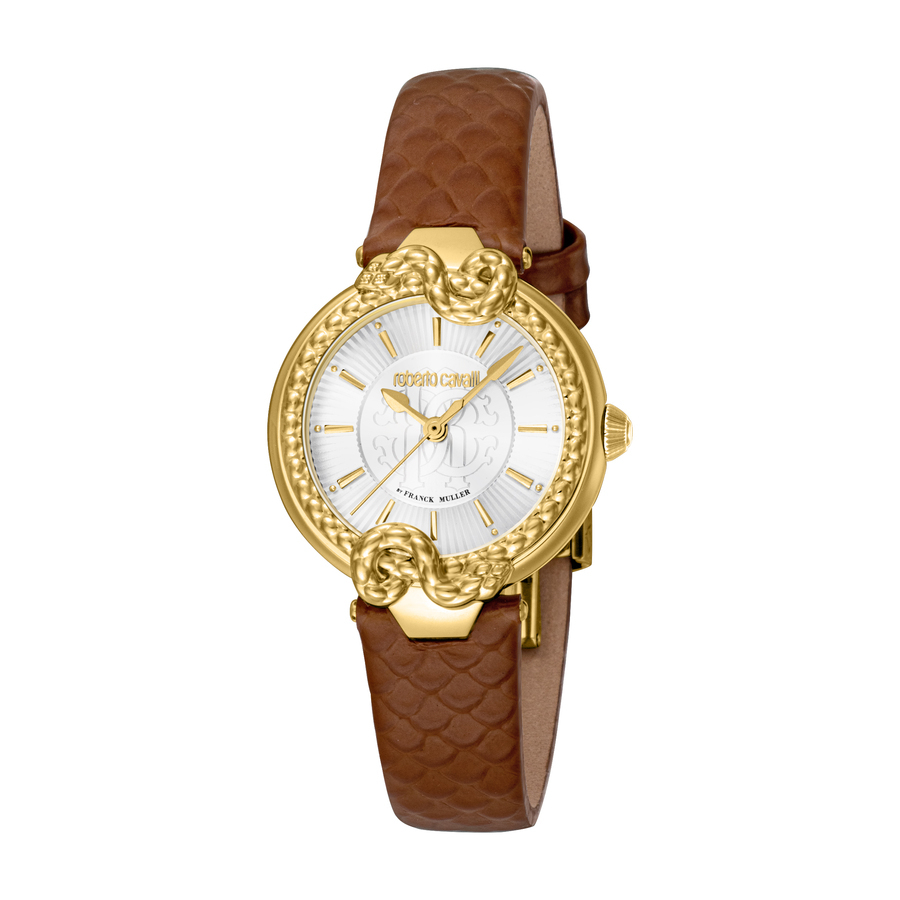Roberto Cavalli Fashion Watch Quartz Silver Dial Ladies Watch RV1L214L0021