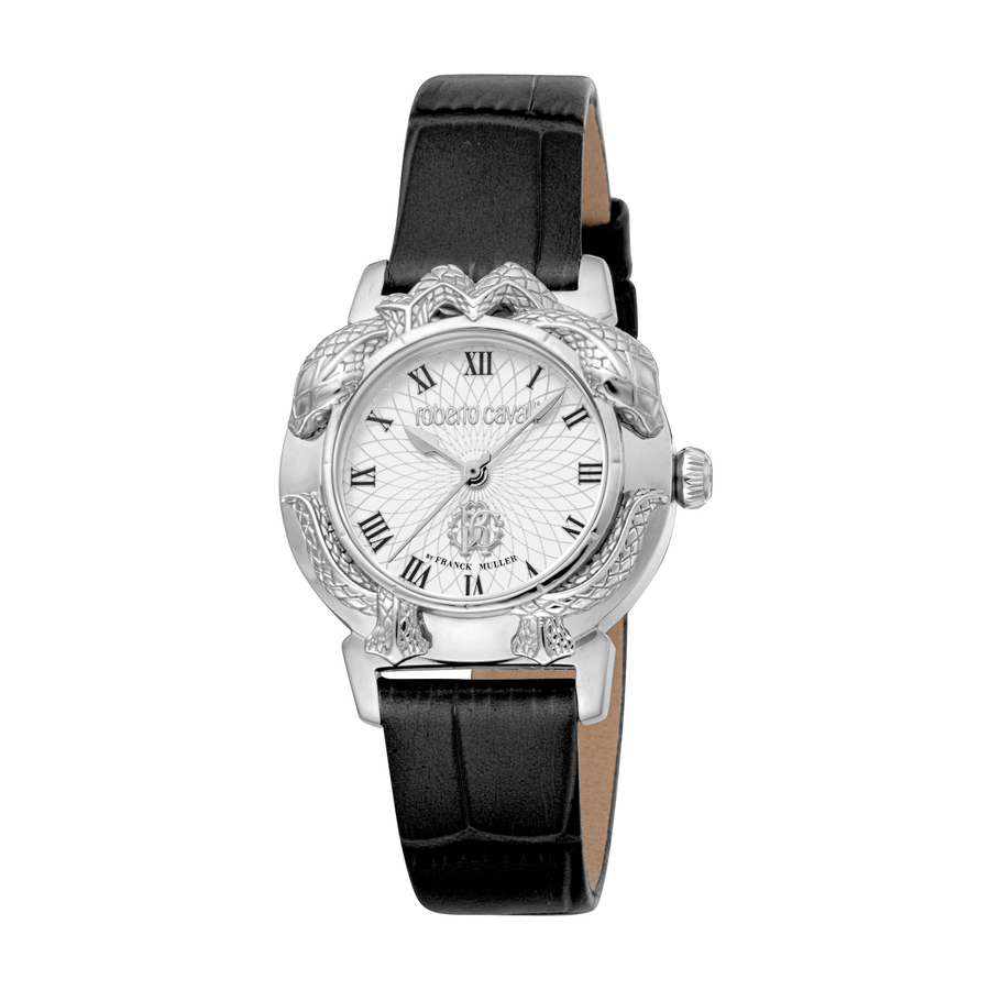 Roberto Cavalli Fashion Watch Quartz Silver Dial Ladies Watch RV1L227L0011