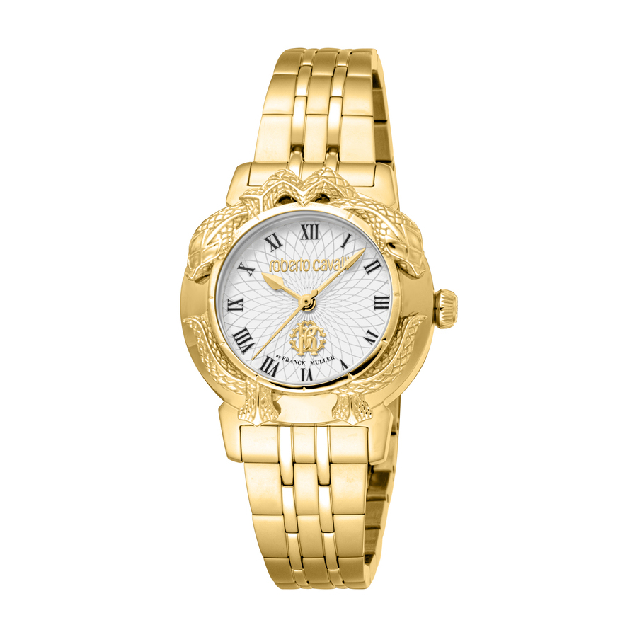 Roberto Cavalli Fashion Watch Quartz Silver Dial Ladies Watch RV1L227M0051