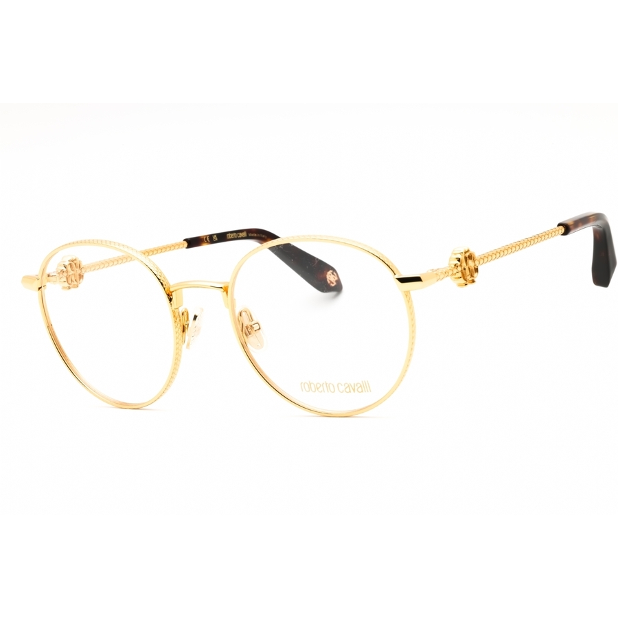 Roberto Cavalli Ladies Black Round Eyeglass Frames Vrc047