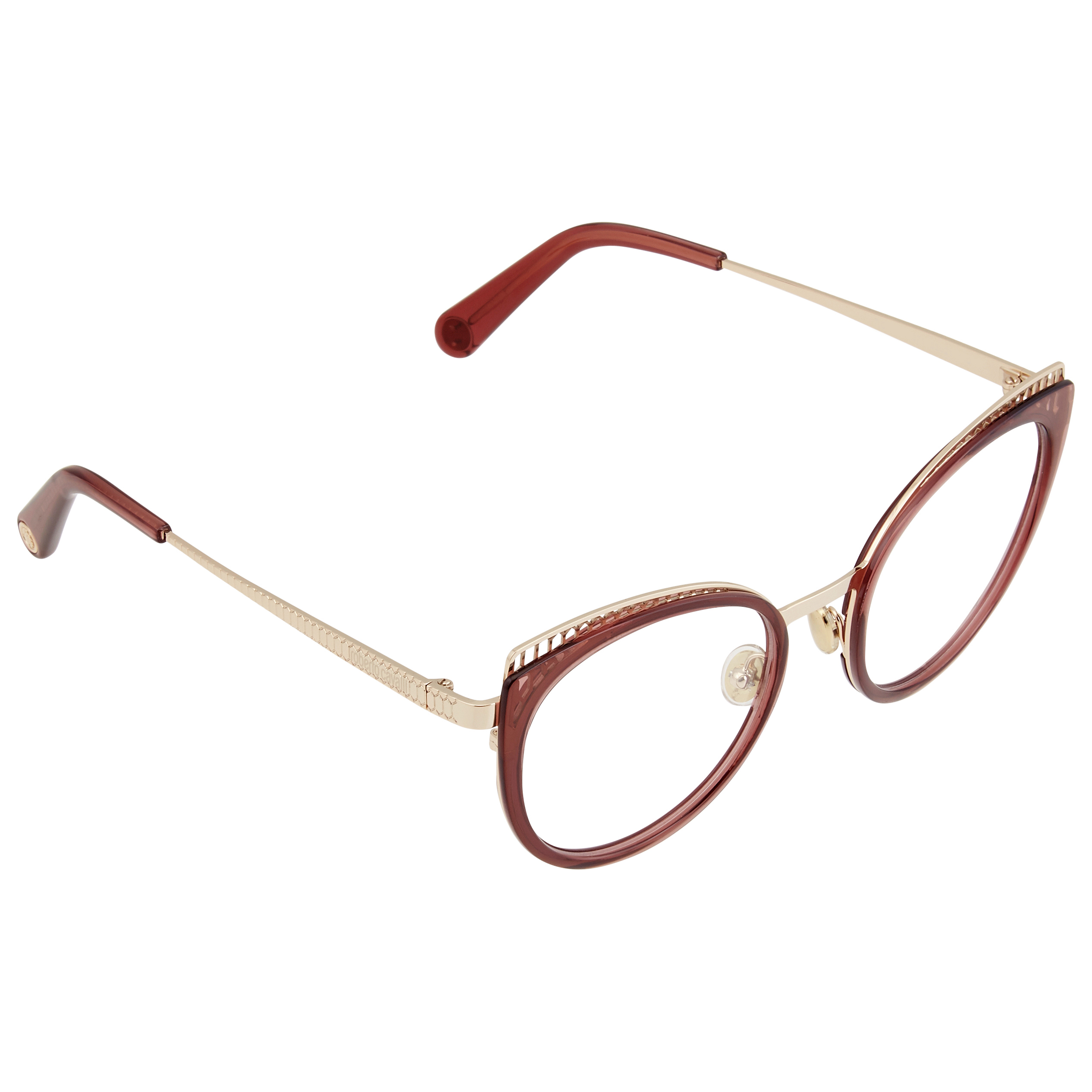 Roberto Cavalli Red Metal Glasses (Frames) main image 1
