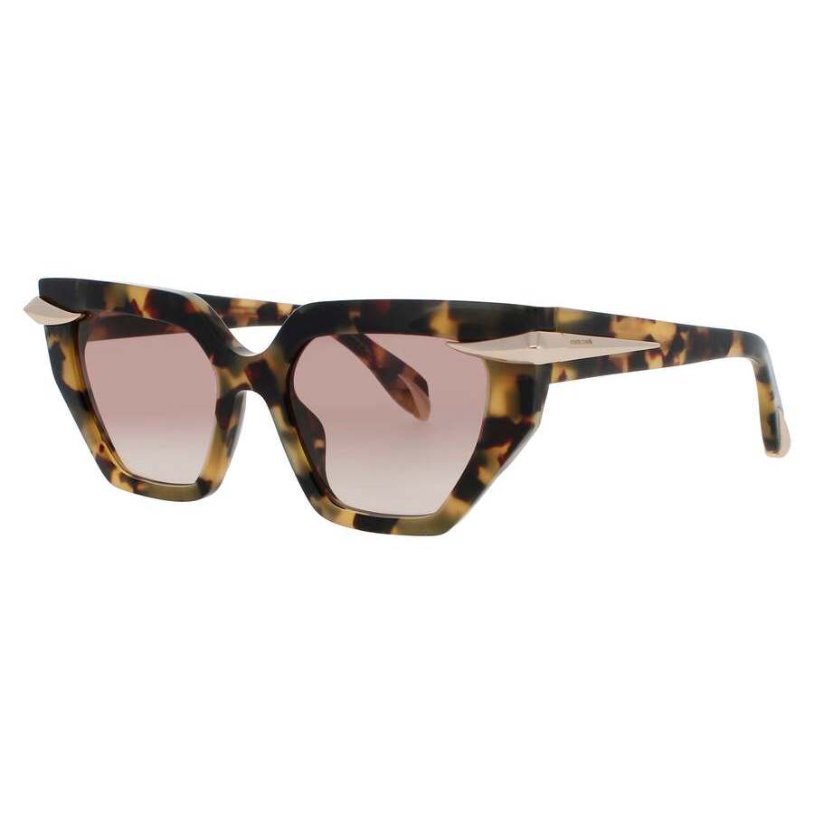 Roberto Cavalli Unisex Pink Rectangular Sunglasses Rcsrc001m0agg In ["pink"]