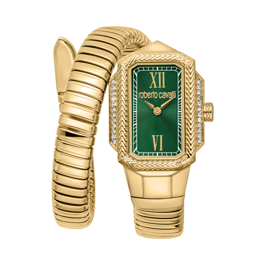 Roberto Cavalli Vera Green Dial Ladies Watch RC5L115M0045