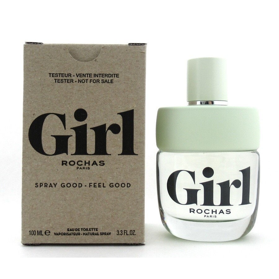 Shop Rochas Ladies Girl Spray Good - Feel Good Spray (tester) Fragrances 3386460125130 In Black / Orange / Pink