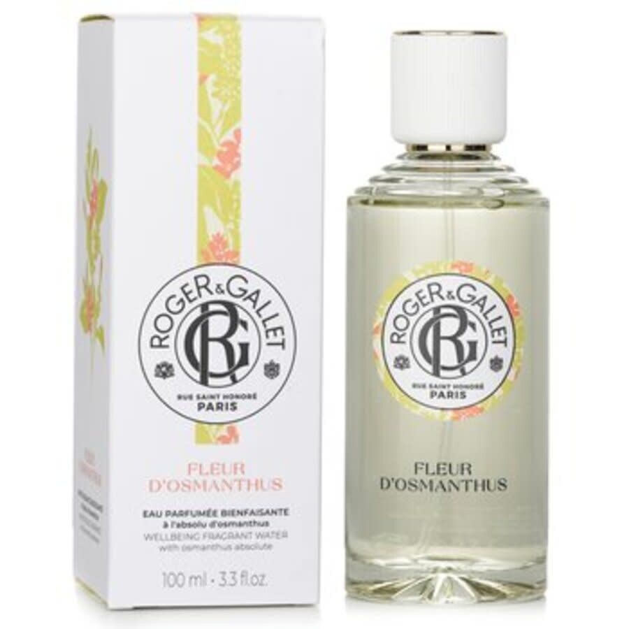 Shop Roger&gallet Roger & Gallet Fleur D'osmanthus Wellbeing Fragrant Water 100ml/3.3oz In N/a