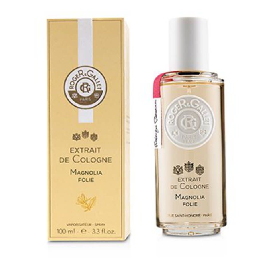 Roger&gallet Roger & Gallet Ladies Extrait De Cologne Magnolia Folie Spray 3.3 oz Fragrances 3337875602679 In Multi
