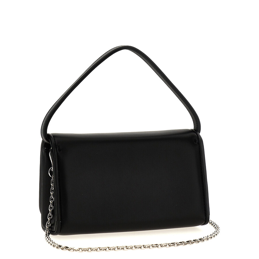 Roger Vivier Pilgrim Micro Handbag In Black