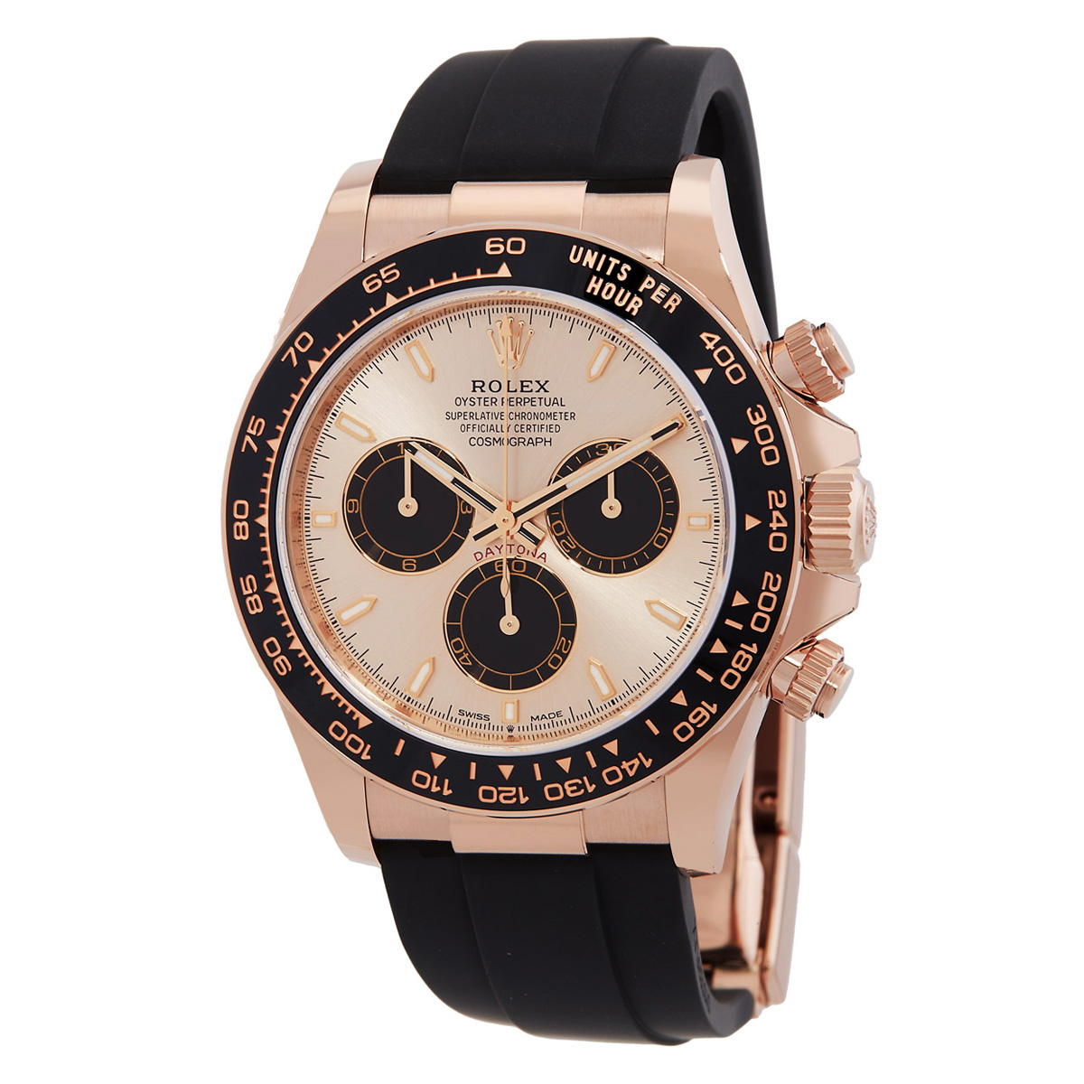 Cosmograph Daytona Chronograph Automatic Chronometer Sundust Dial Men's Watch