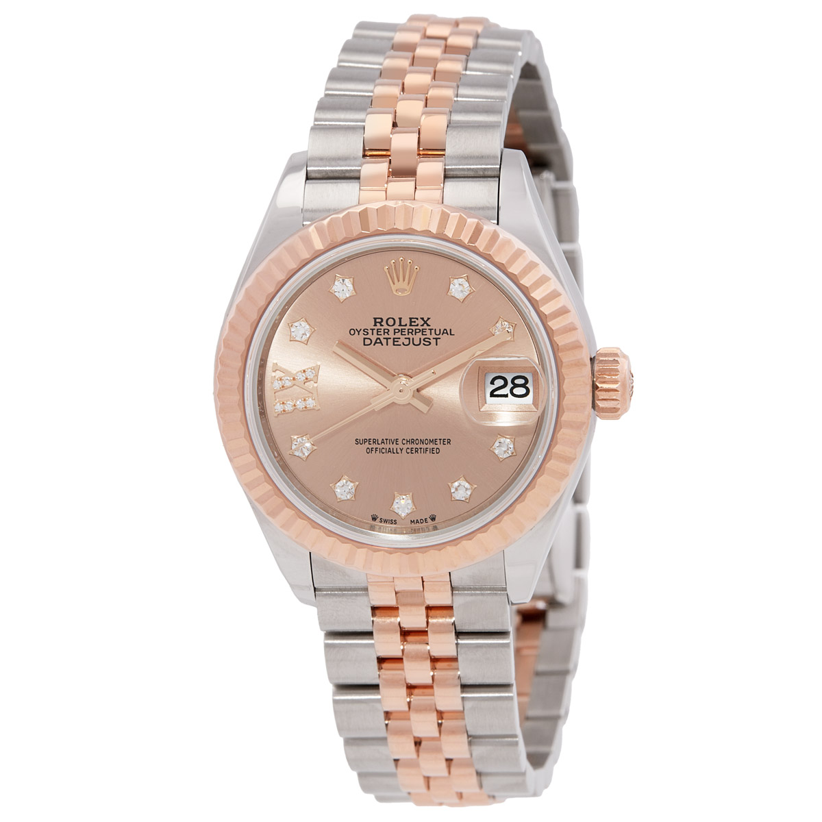 Rolex Datejust 28mm Automatic Chronometer Diamond Ladies Watch 279171SNDJ