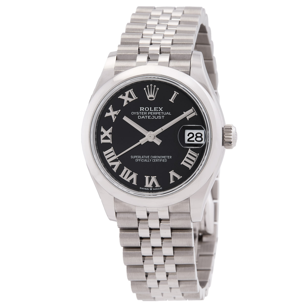 Rolex Datejust 31 Automatic Black Dial Ladies Watch 278240BKRJ
