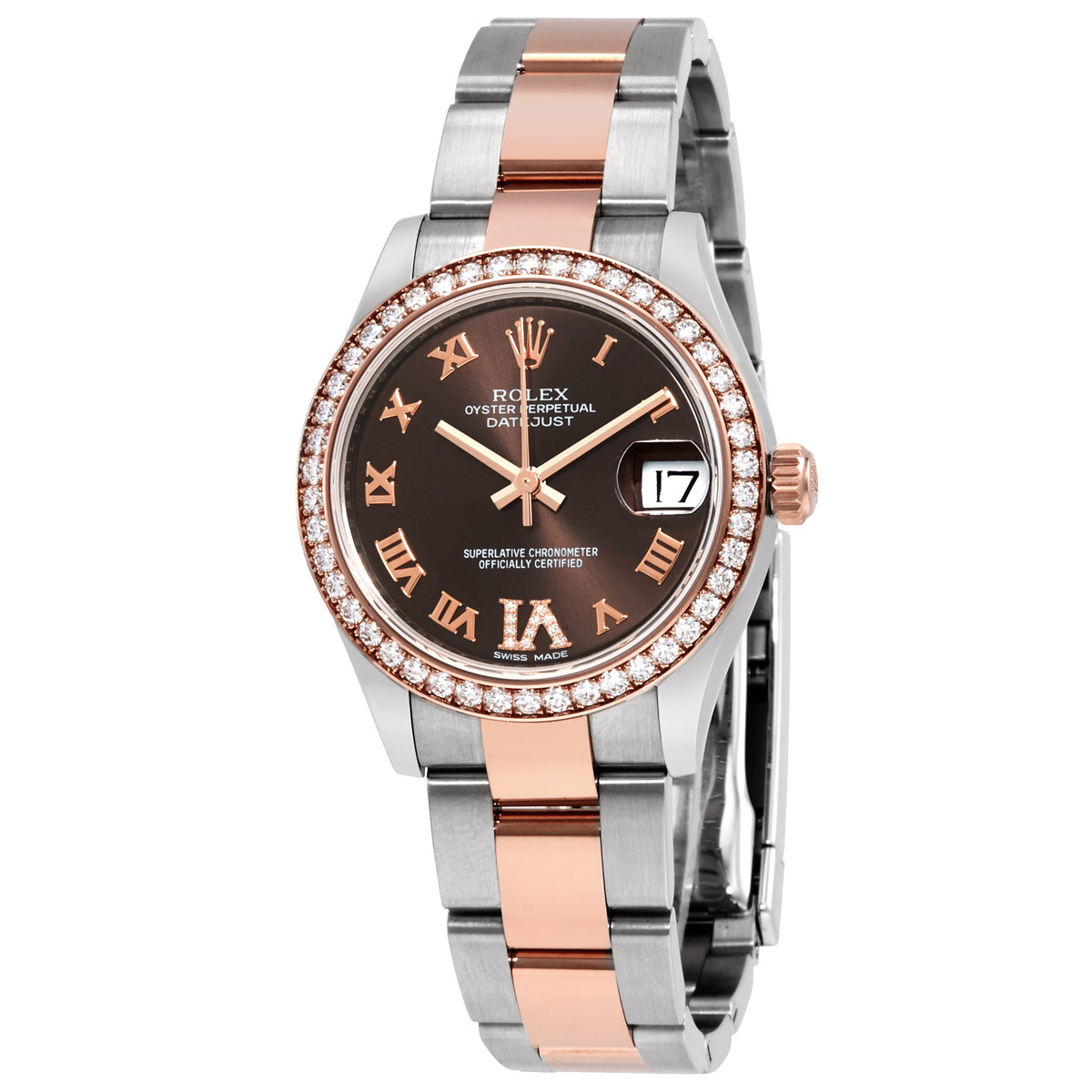 Datejust 31 Automatic Chronometer Diamond Ladies Watch