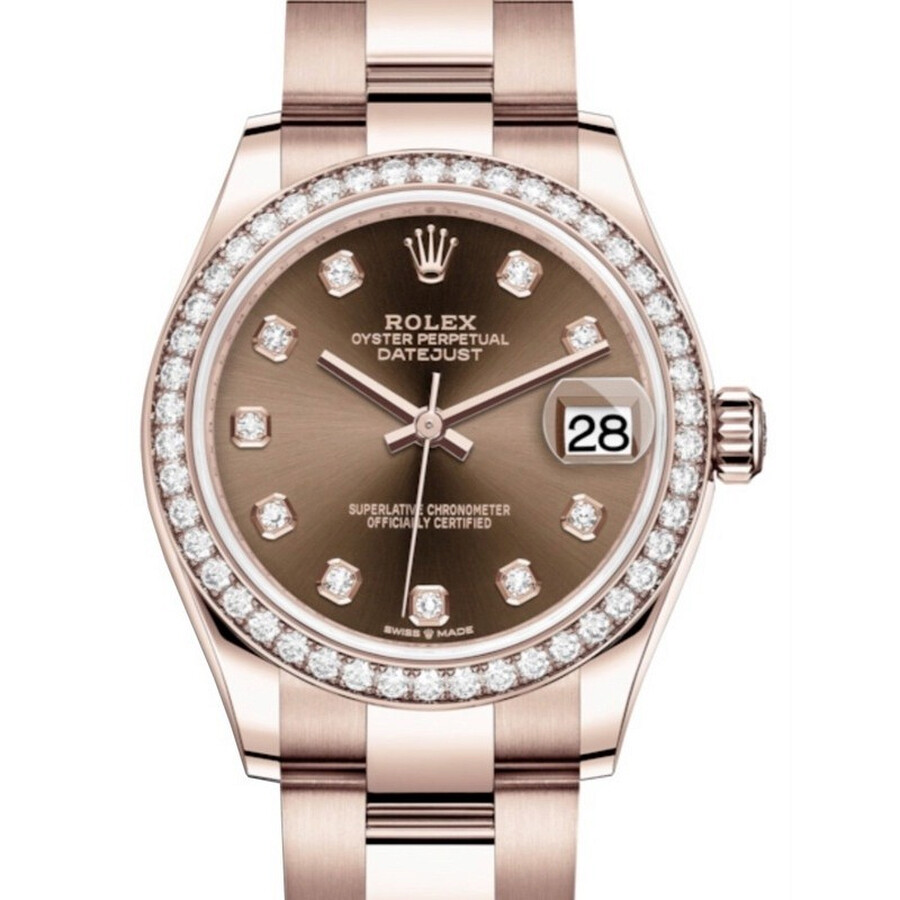 96paleco【パレ子 DAMNGOOD!! Ver.】 Rolex Datejust 31 Automatic Mother of Pearl Diamond Dial