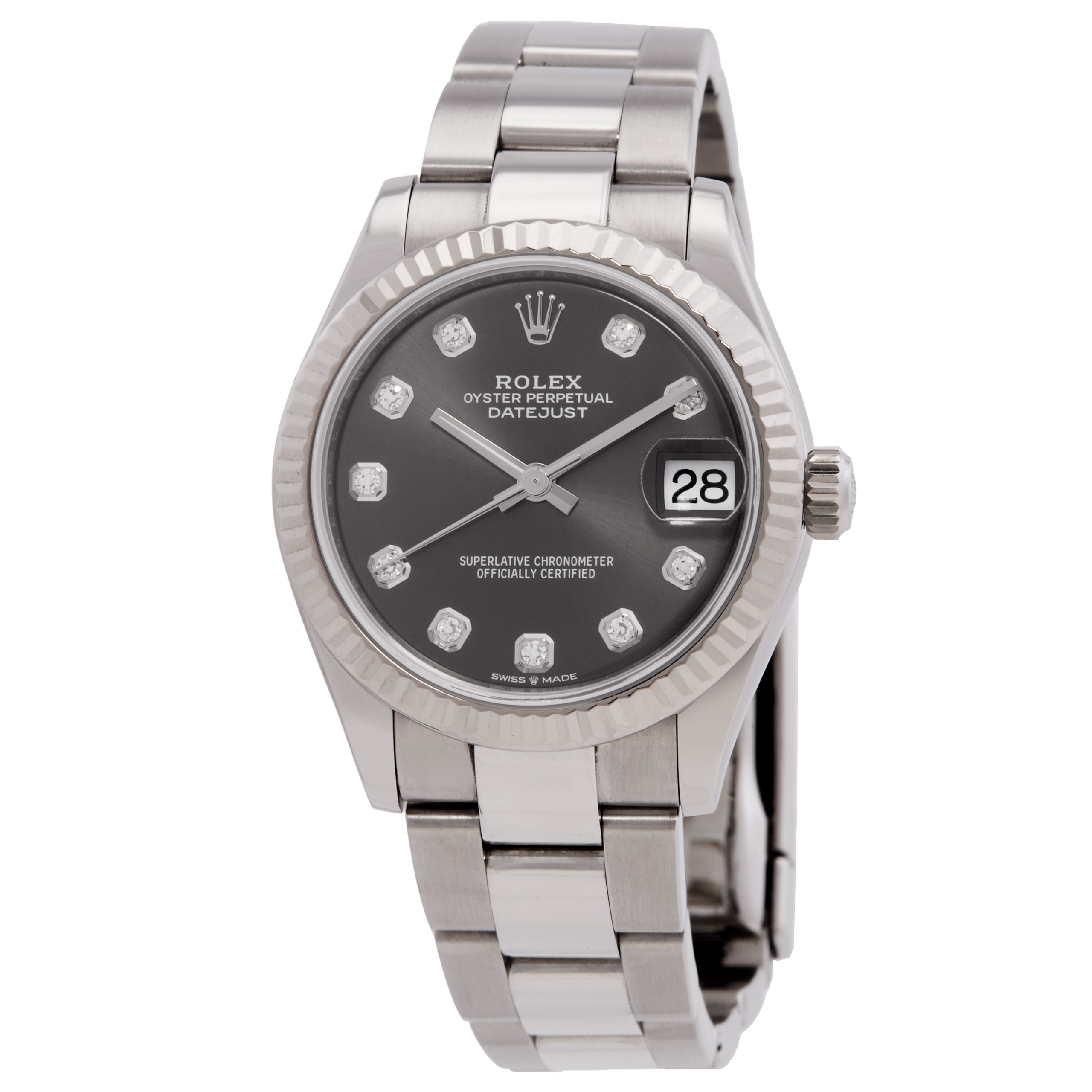 Rolex Datejust 31 Automatic Diamond Ladies Watch 278274GYDO