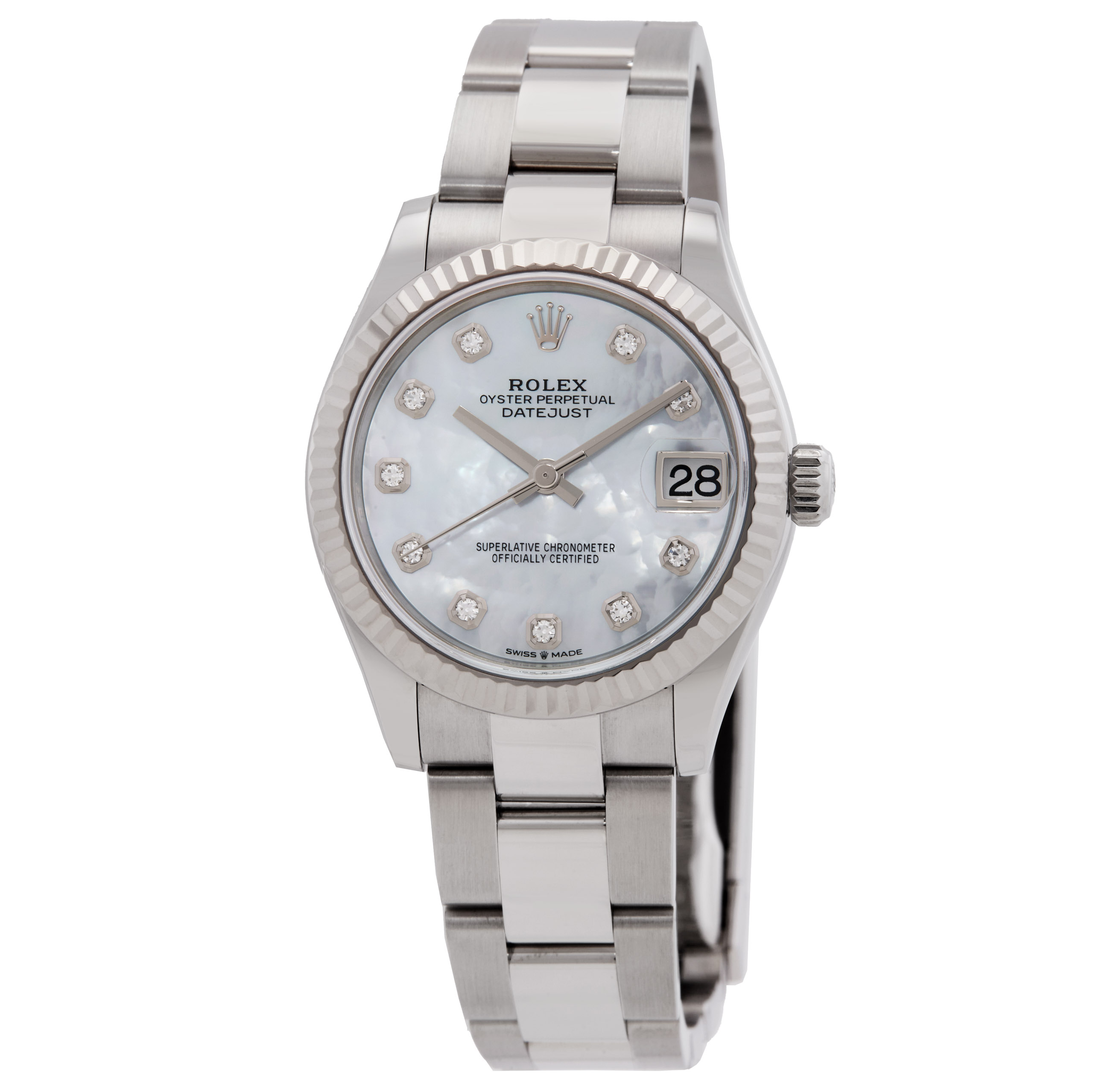 Rolex Datejust 31 Automatic Diamond Ladies Watch 278274MDO