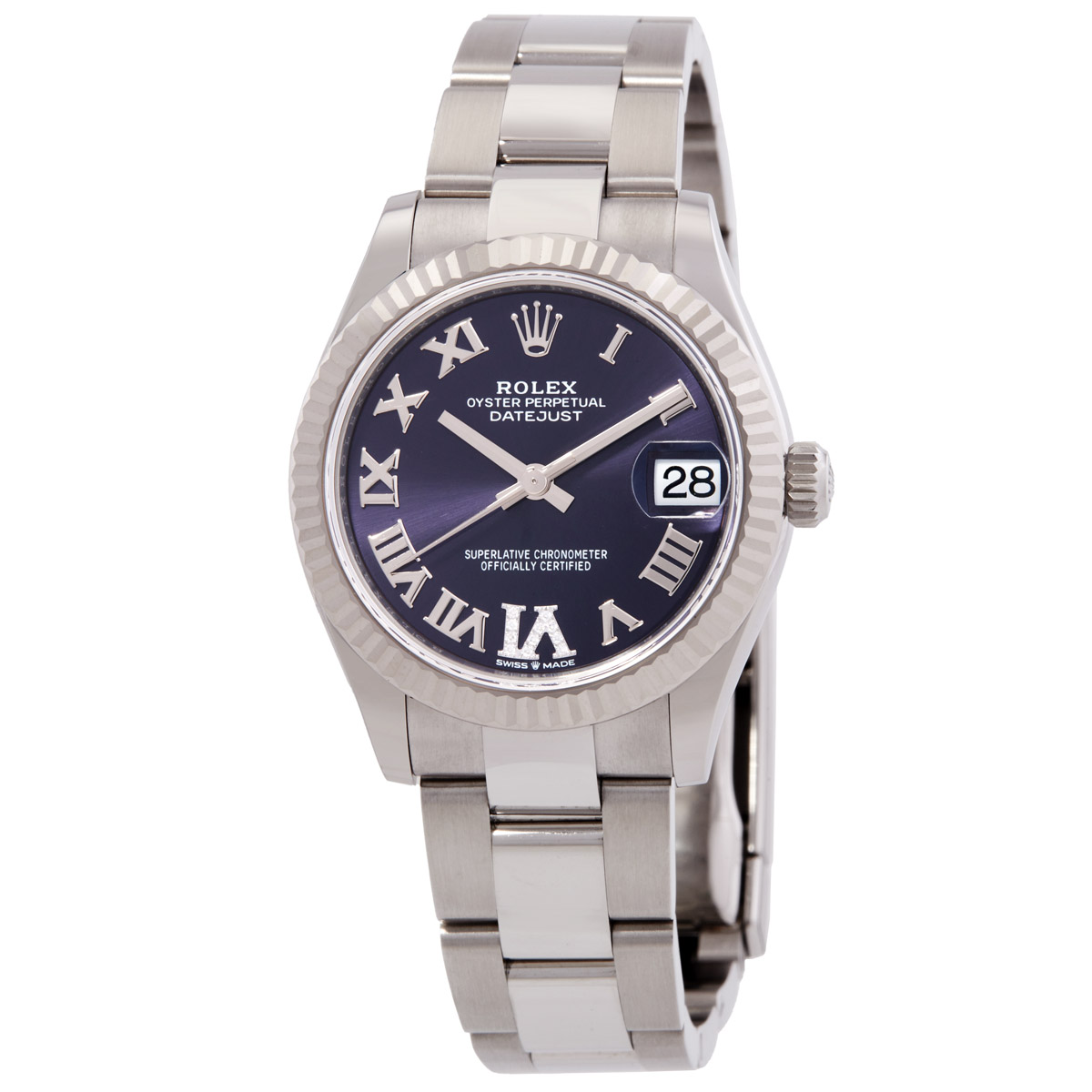 Rolex Datejust 31 Automatic Diamond Ladies Watch 278274OBRDO