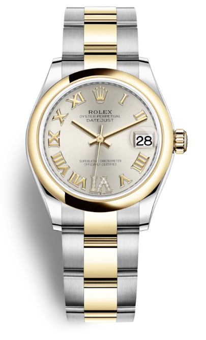 Rolex Datejust 31 Automatic Diamond Silver Dial Ladies Watch 278243SRDO