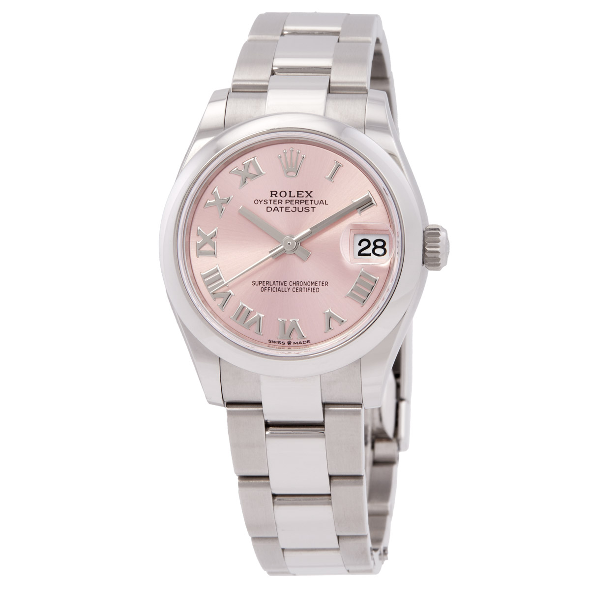 Datejust 31 Automatic Pink Dial Ladies Watch