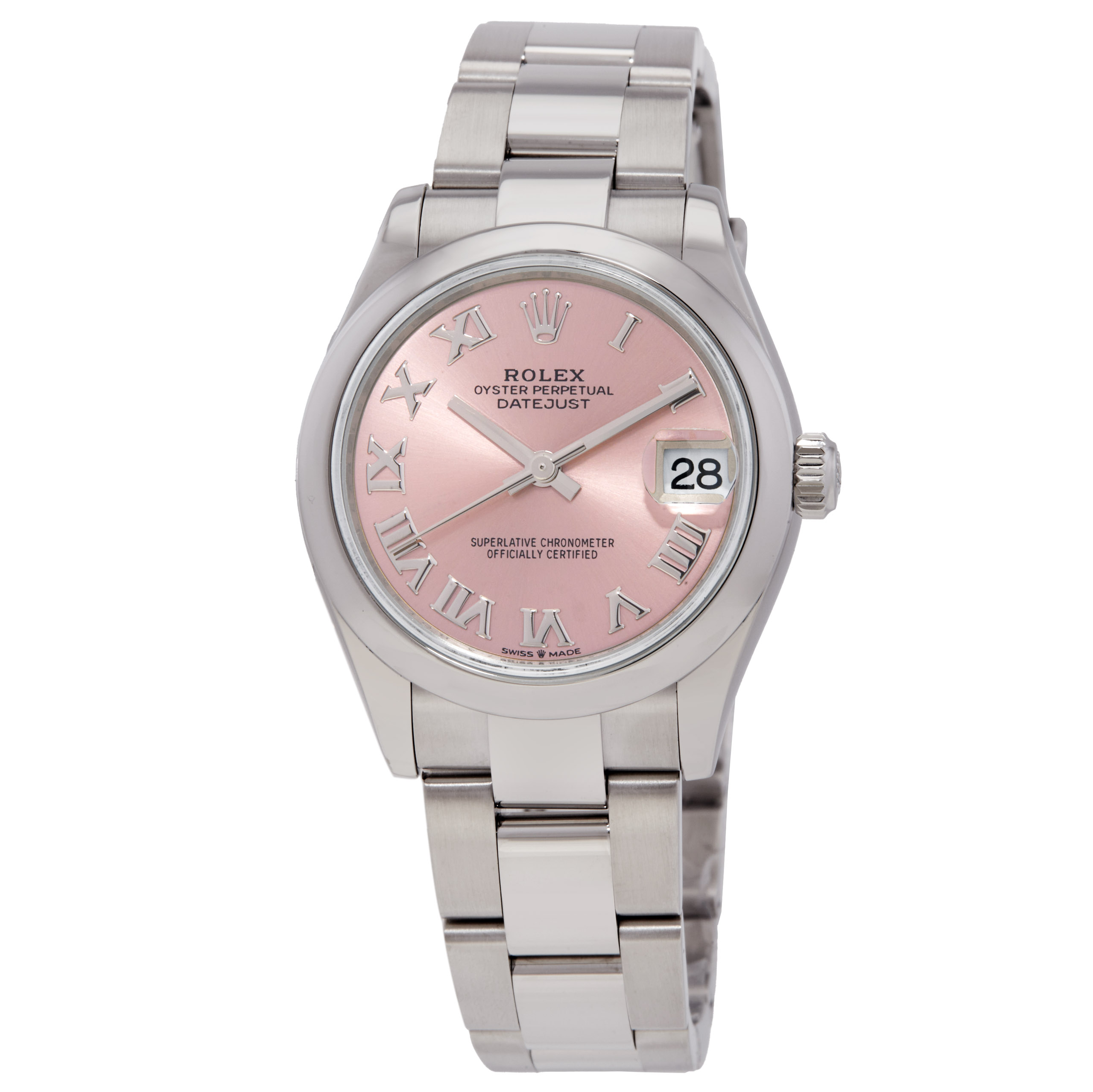 Datejust 31 Automatic Pink Dial Ladies Watch