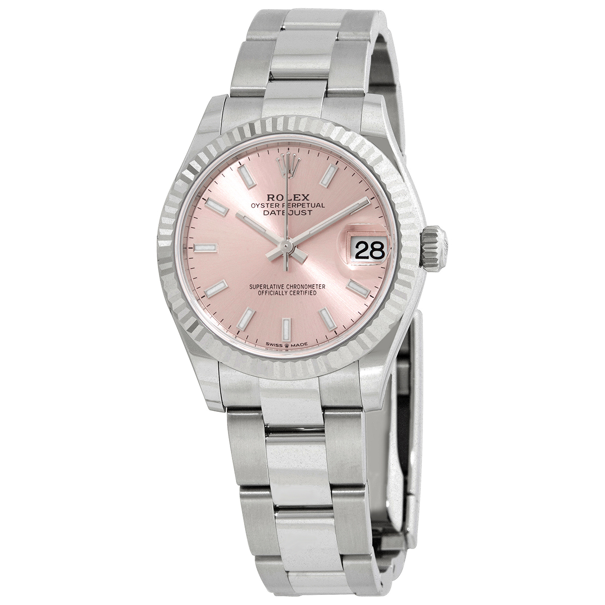 Datejust 31 Automatic Pink Dial Ladies Watch