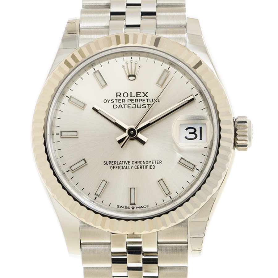 Rolex Datejust 31 Automatic Silver Dial Ladies Watch 278274SSJ