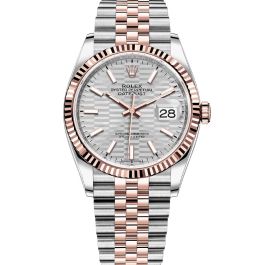 Rolex Datejust 36 Automatic Silver Motif Dial Chronometer Watch 126231SFSJ